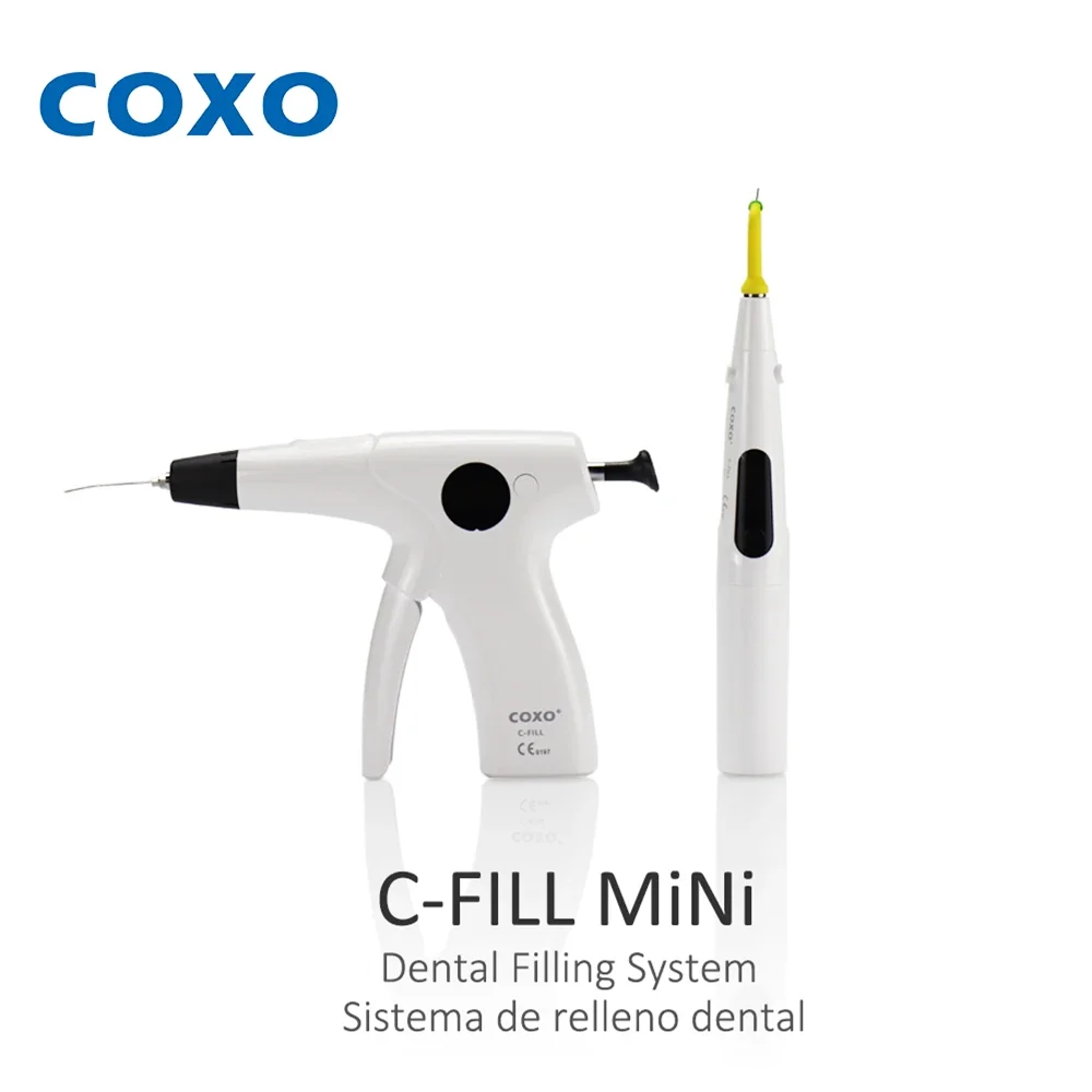 

COXO C-FILL Mini Dental Endo система обтурации пистолет 2 в 1 дантист Обтурация эндоскопическая система для заполнения корневых каналов теплый Гутта-перча