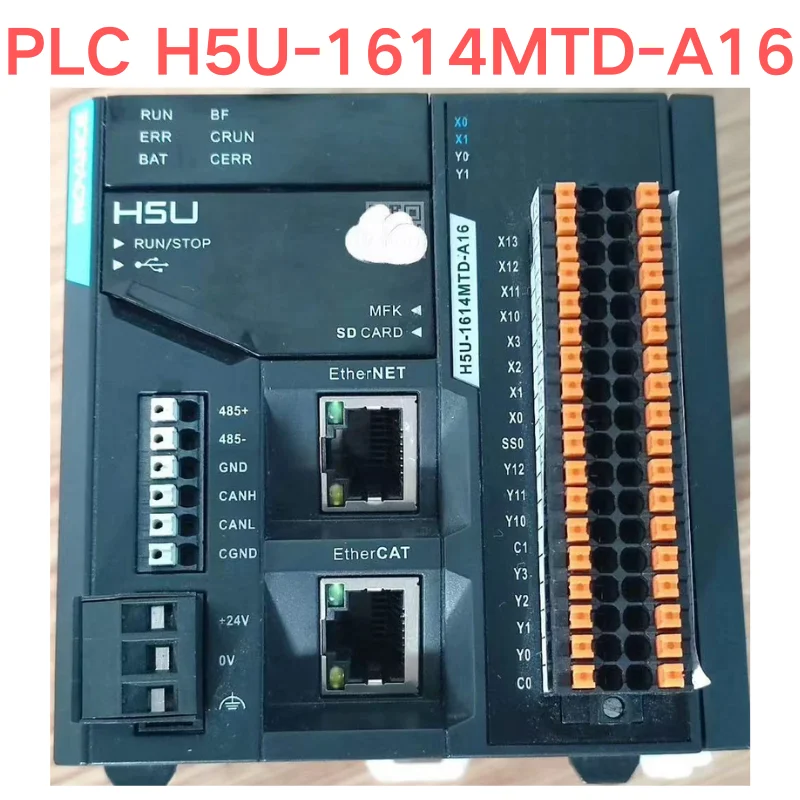 Second  hand Inovance PLC H5U-1614MTD-A16  test OK