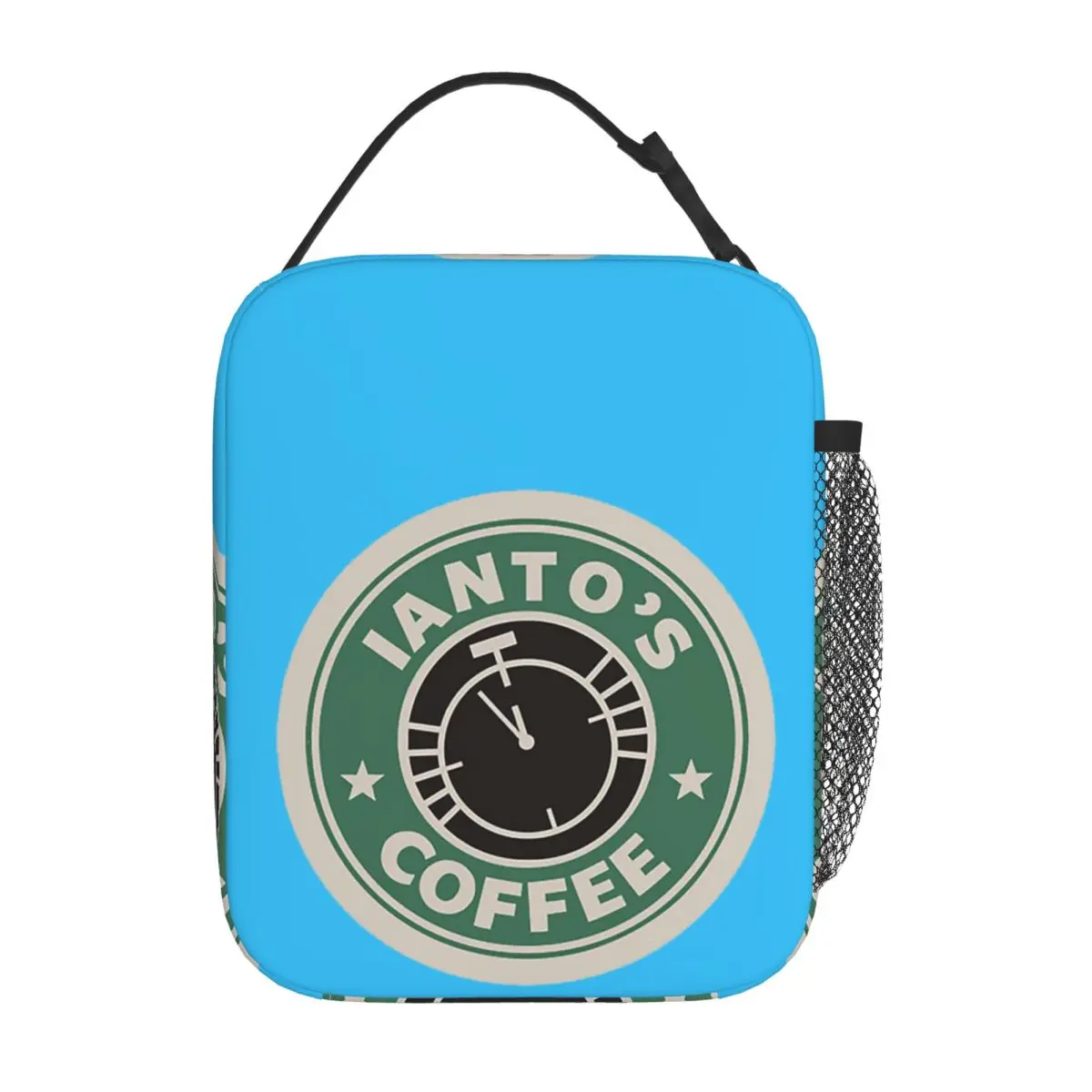 Torchwood - Ianto&x27;s Coffee Classic Insulated Lunch Bag for Women Kids Leakproof Food Boxes Thermal Lunch Box Tote