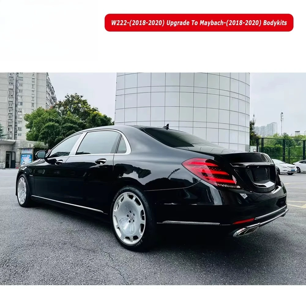 Front and Rear Bumper Bodykit Car Body Accessories W222 2018-2020 Upgrade To  018-2020 Universal Fitment Body kits
