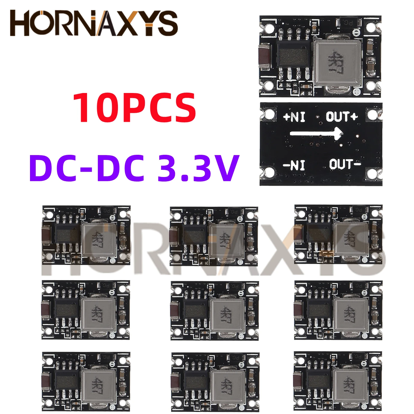 5/10 stücke/DC-DC Buck Netzteil Modul Einstellbare Buck Converter 5V-30V Zu 3,3V 5V 9V 12V 3A für Auto Motorrad Batterie Lade – Detail 2
