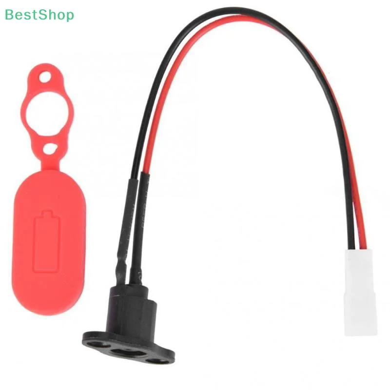 1Set Charging Port Silicone Waterproof Cover Set Electric Scooter Accessories