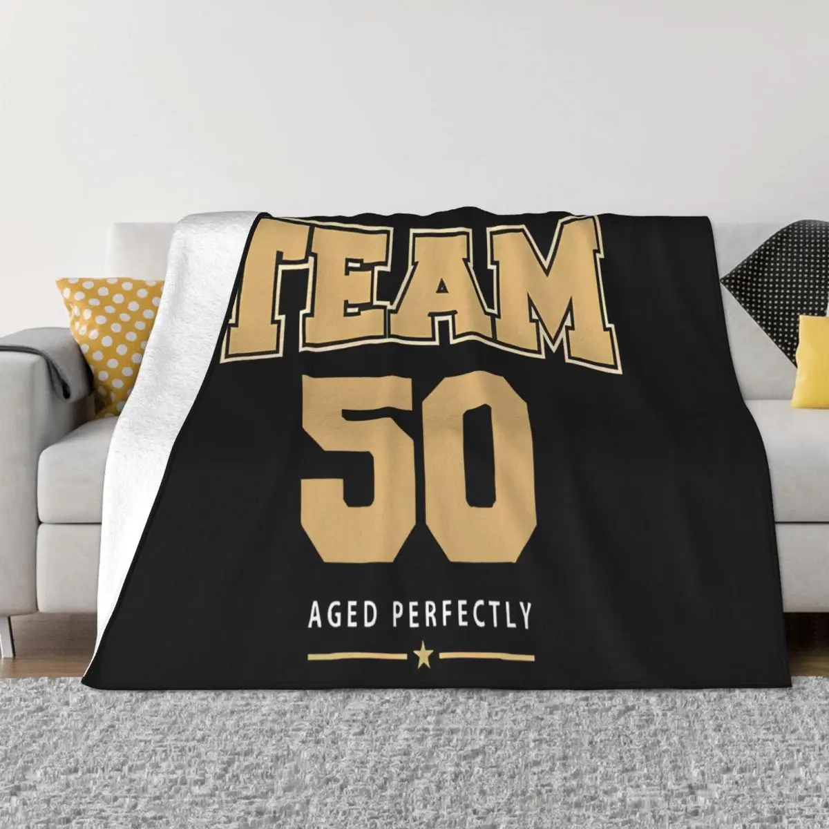 

50Th Birthday Anime Blankets Quilt For Bed Winter Warm Blanket Throw Blanket