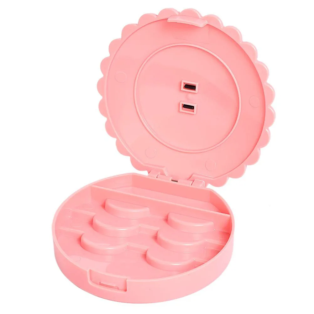 

1Pcs Eyelash Storage Box Cute Bowknot Decor Small Size Lightweight Case for Eyelash Extension Organization Gift Idea