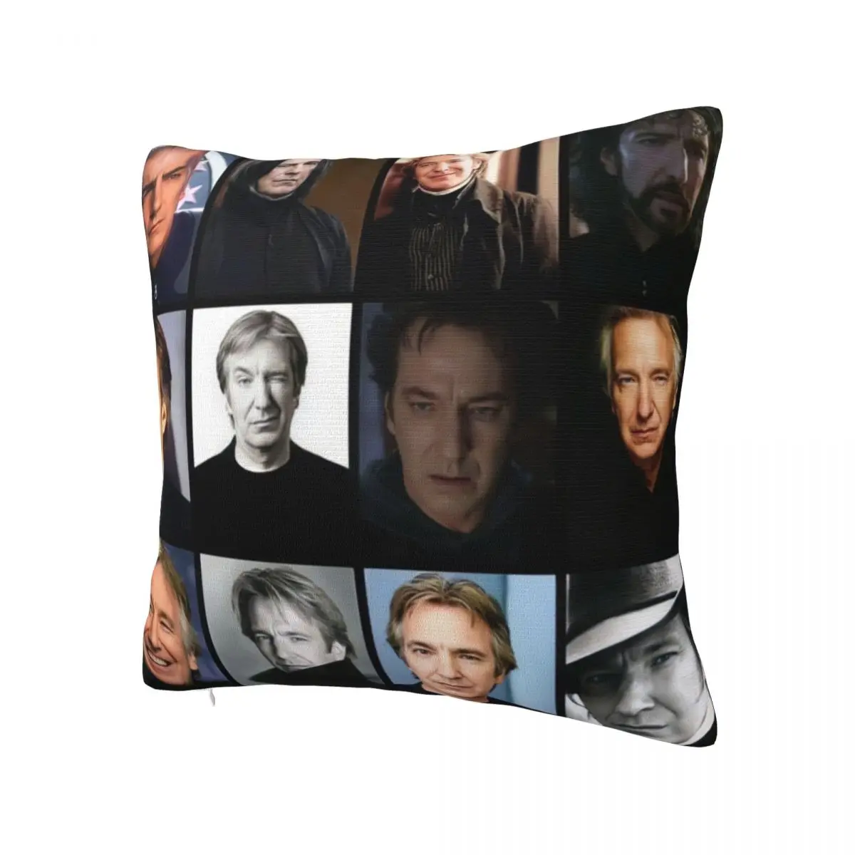 Alan Rickman Pillow Cover English Actor and Director Pillow Case For Sofa Home Decoration Cushion Cover Square Pillowcases