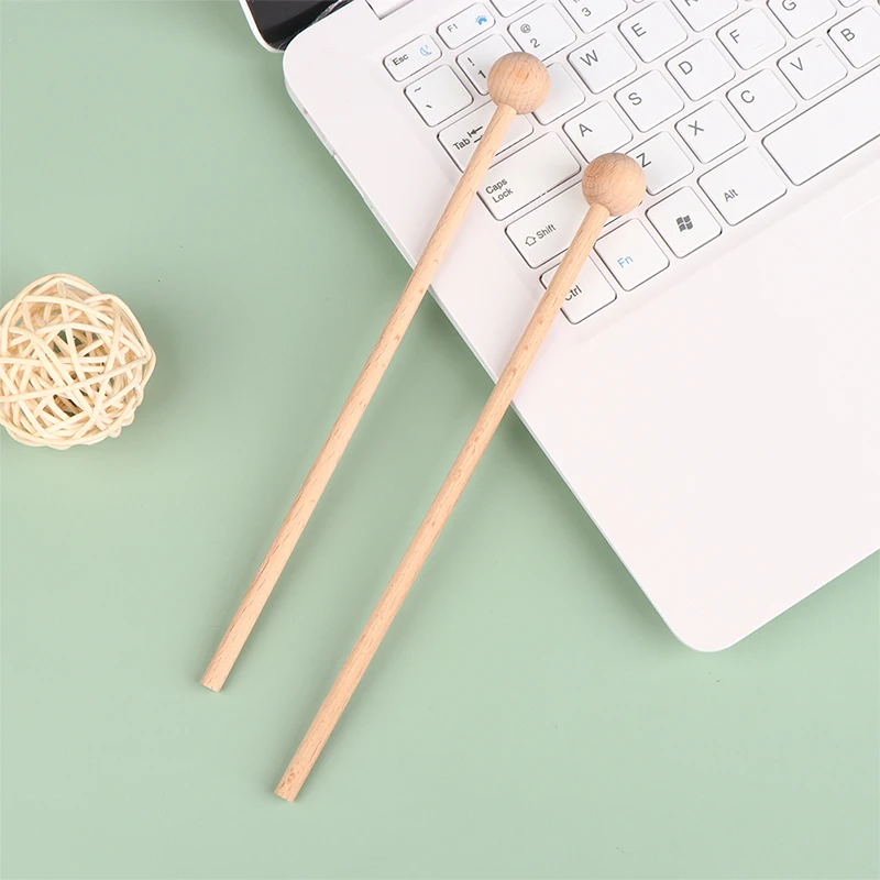 /KQM/1 Par de Baquetas de Madera Maciza, Instrumentos de Percusión para Niños, Mazos de Madera, Baquetas de Percusión para Xilófono