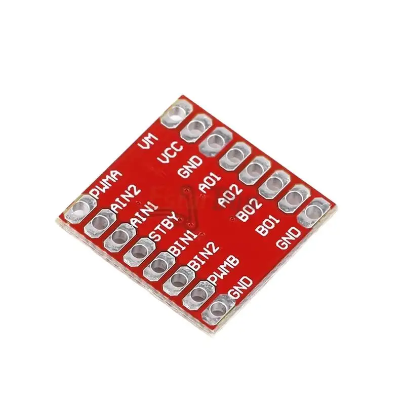 1-10PCSpcs TB6612FNG Dual Motor Driver Board, 1.2A DC Motor Driver Module for Raspberry Pi, Better than L298N for Robot Car