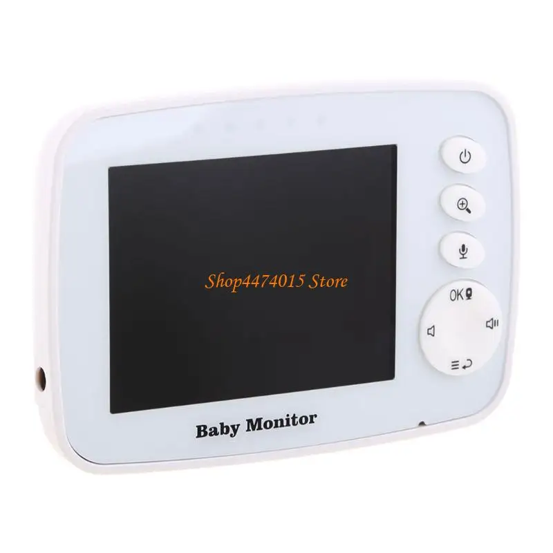 K1AA Video Baby Monitor with Camera and Night-Vision Large LCD Display Two-Way Talk