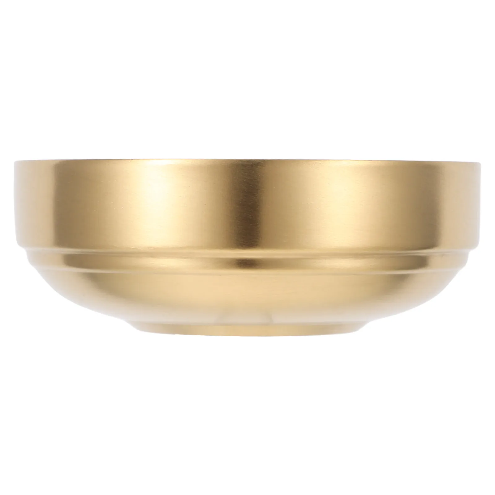 

Stainless Steel Mini Appetizer Plates Heat Insulated Hollow Design For Salad Sauce Oil Vinegar Serving Korean Style Bowl