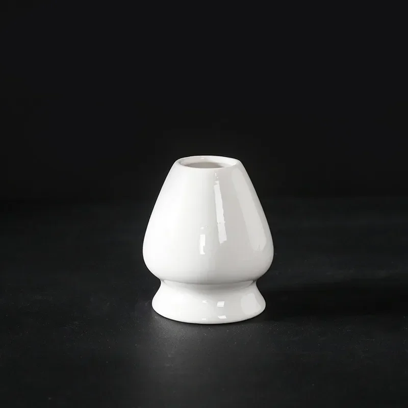 Matcha Whisk Holder Tea Ceremony Matcha Bowl Traditional Matcha Ceremony Starter Ceramic Chasen Whisk Stand for Beginner