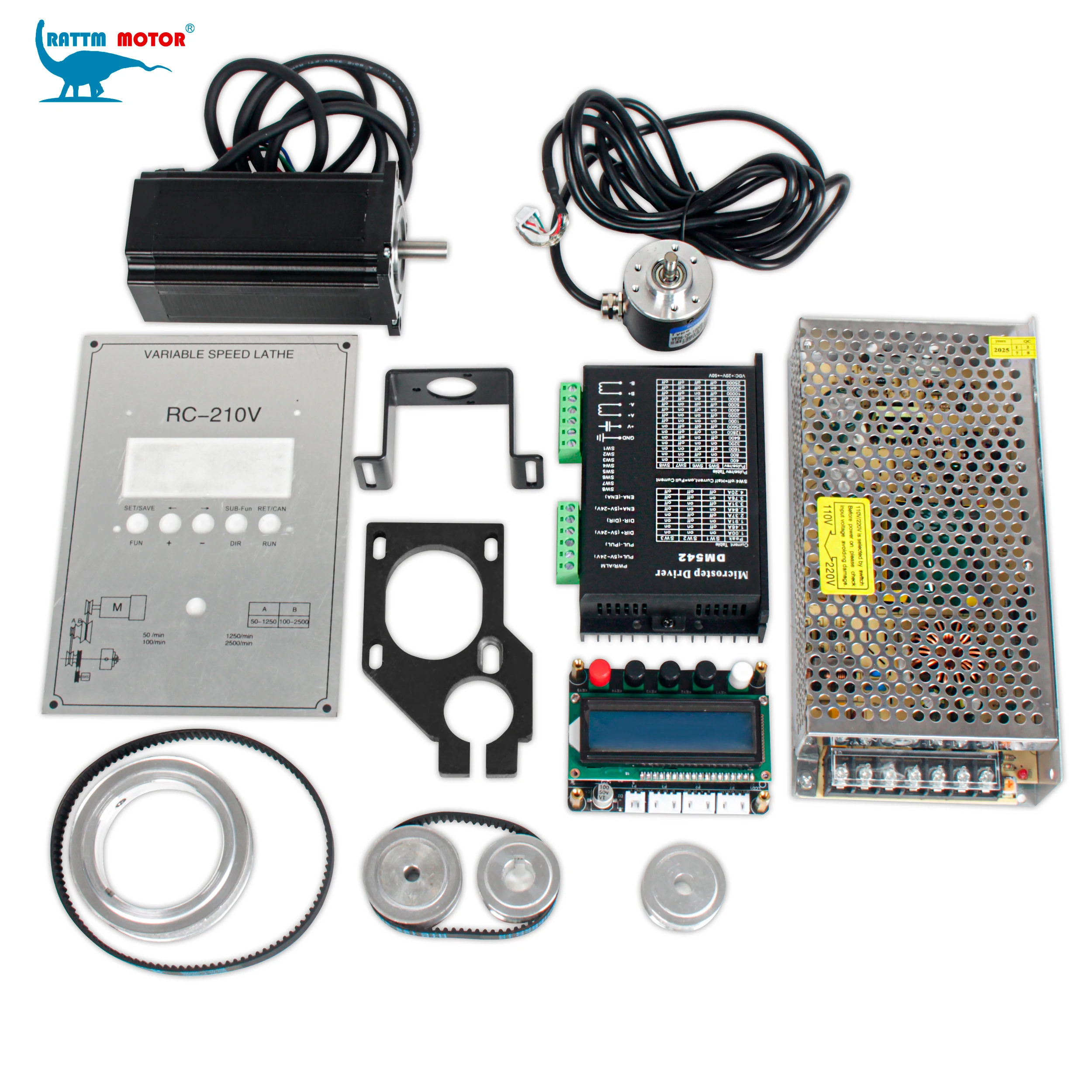 Lathe Electronic Leadscrew/Electronic Guitar self-tapping Controller Kit for Mini Metal Lathe CD210V WM210V