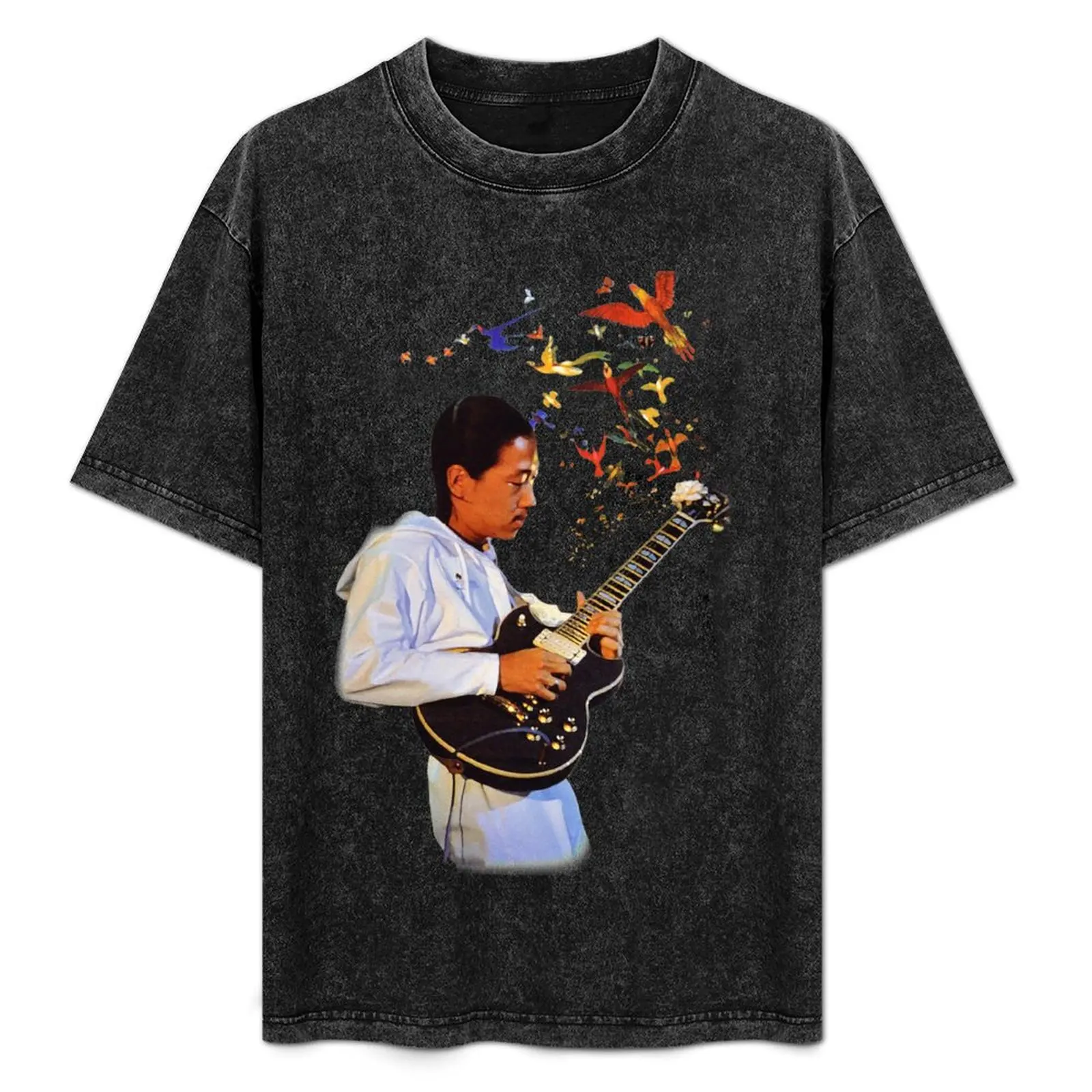 

Masayoshi Takanaka T-Shirt Anti-Wrinkle Short Sleeve T-Shirt