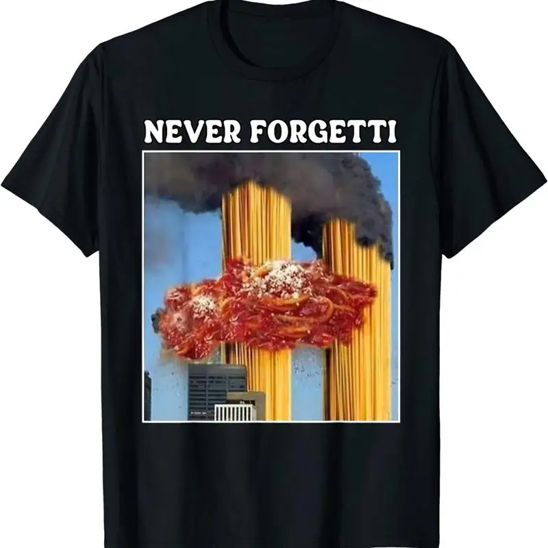 Never Forget Graphic Tee Classic Letter Print Short Sleeve Daily Wear Unisex Tops XXS-6XL