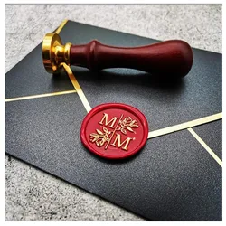 DIY customize double Name 2 initials personalized Letter stamp/Sealing Wax /wedding Wax Seal Stamp Custom invitations envelop