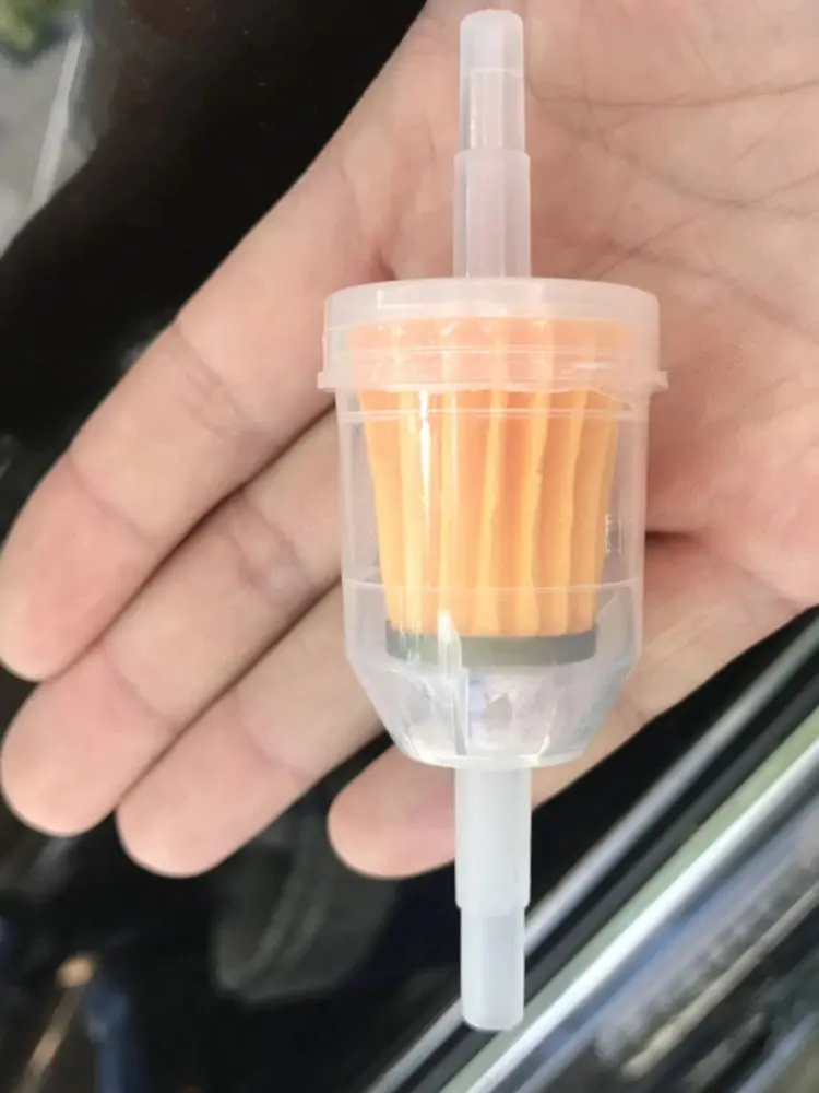 AliExpress 10pcs Motorcycle Oil Filter Inline Gas Fuel Filter Gasoline Filters Tool For Scooter Motorcycle Moped Scooter Dirt Bike ATV