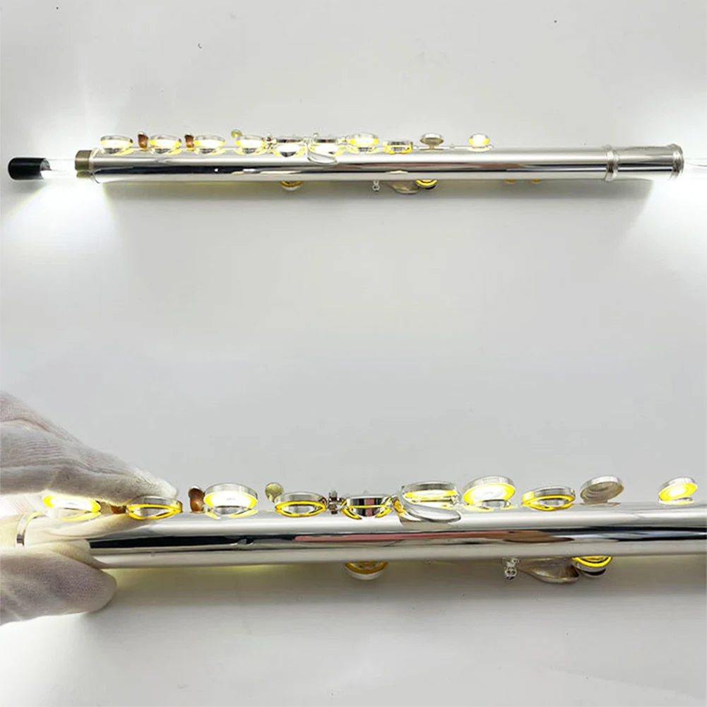 الساكسفون الناي LED تسرب ضوء ساكس إصلاح الضوء مع USB التوصيل والتبديل تستر مصباح متعدد الوظائف لمزامير الساكسفون الكلارينيت
