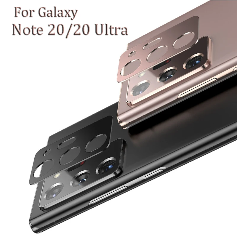 Camera Protector Aluminum alloy Thin Cover For Samsung Note 20 ultra Metal Lens Protection Tempered Glass Film for Galaxy Note20