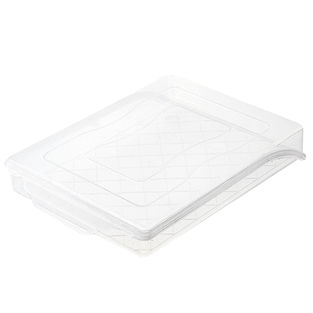 

2pc Foldable Holder Food Tray Storage Dumplings Storage Rack Rack Kitchen Accessories Reusable PP Easy Clean Saving Space