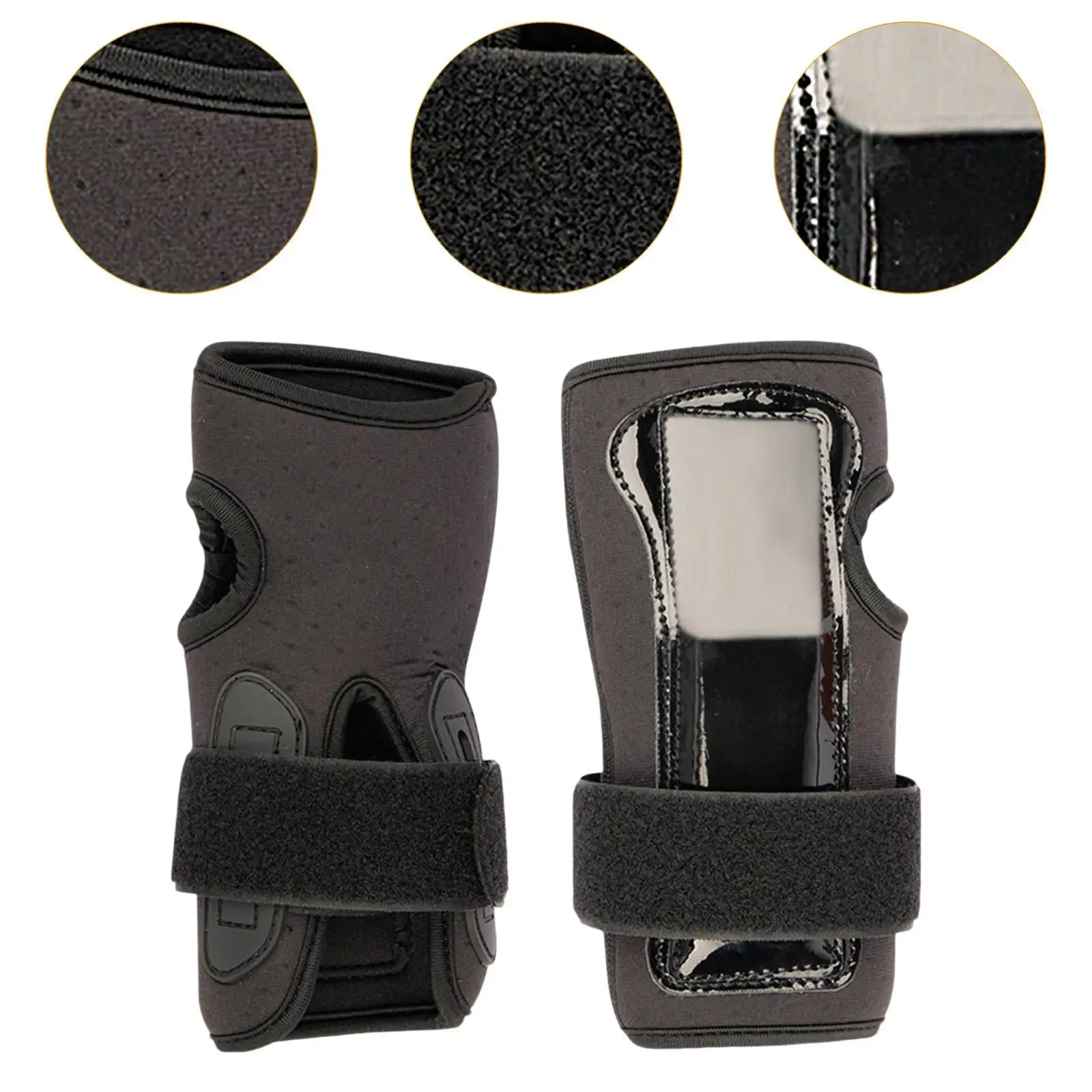 Snowboarding Wrist Guards with Adjustable Straps And Splints for Outdoor Activities