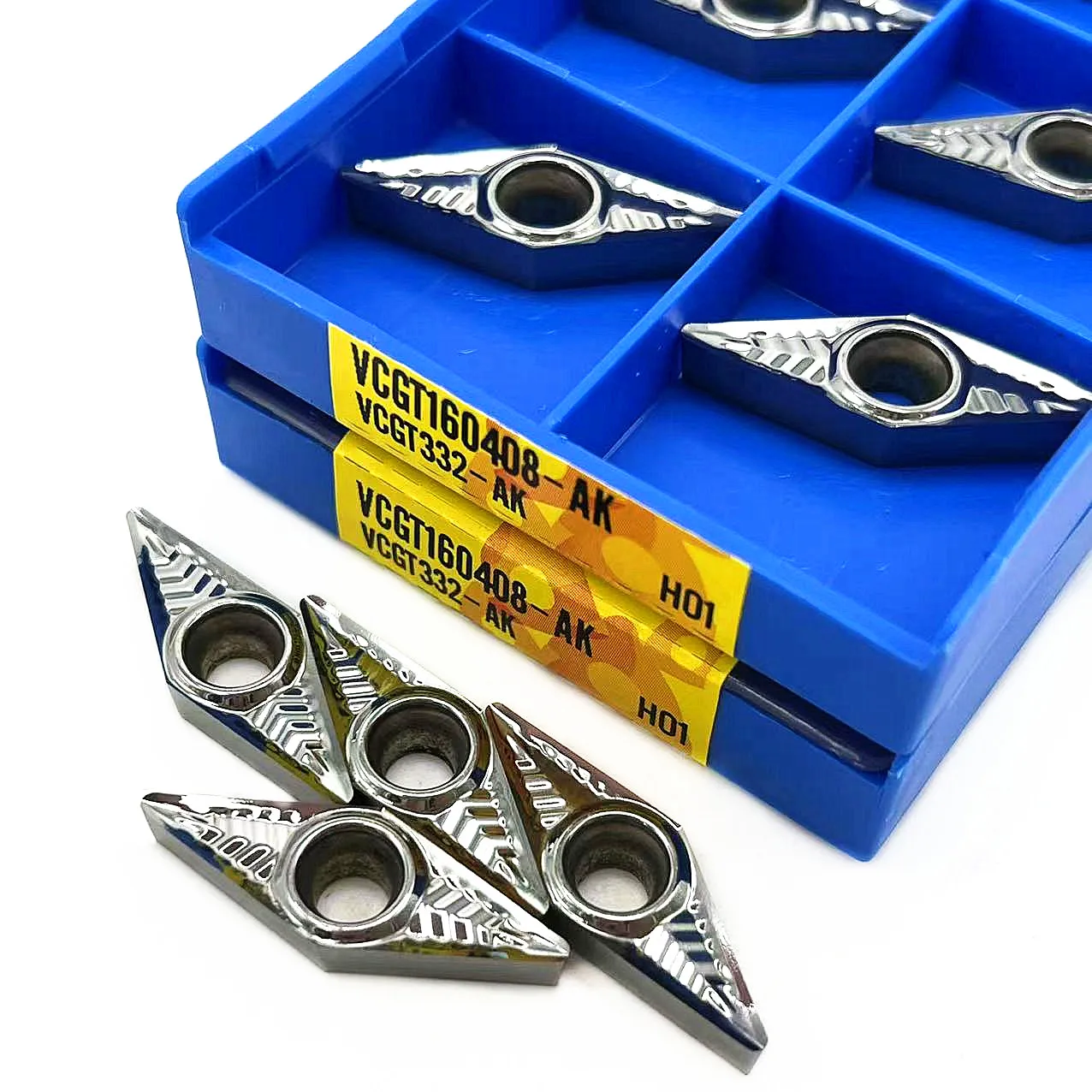 VCGT160402 VCGT160404 VCGT160408 AK H01 Aluminum Inserts Internal Turning tool CNC lathe Alloy VCGT160402 VCGT160404 VCGT160408