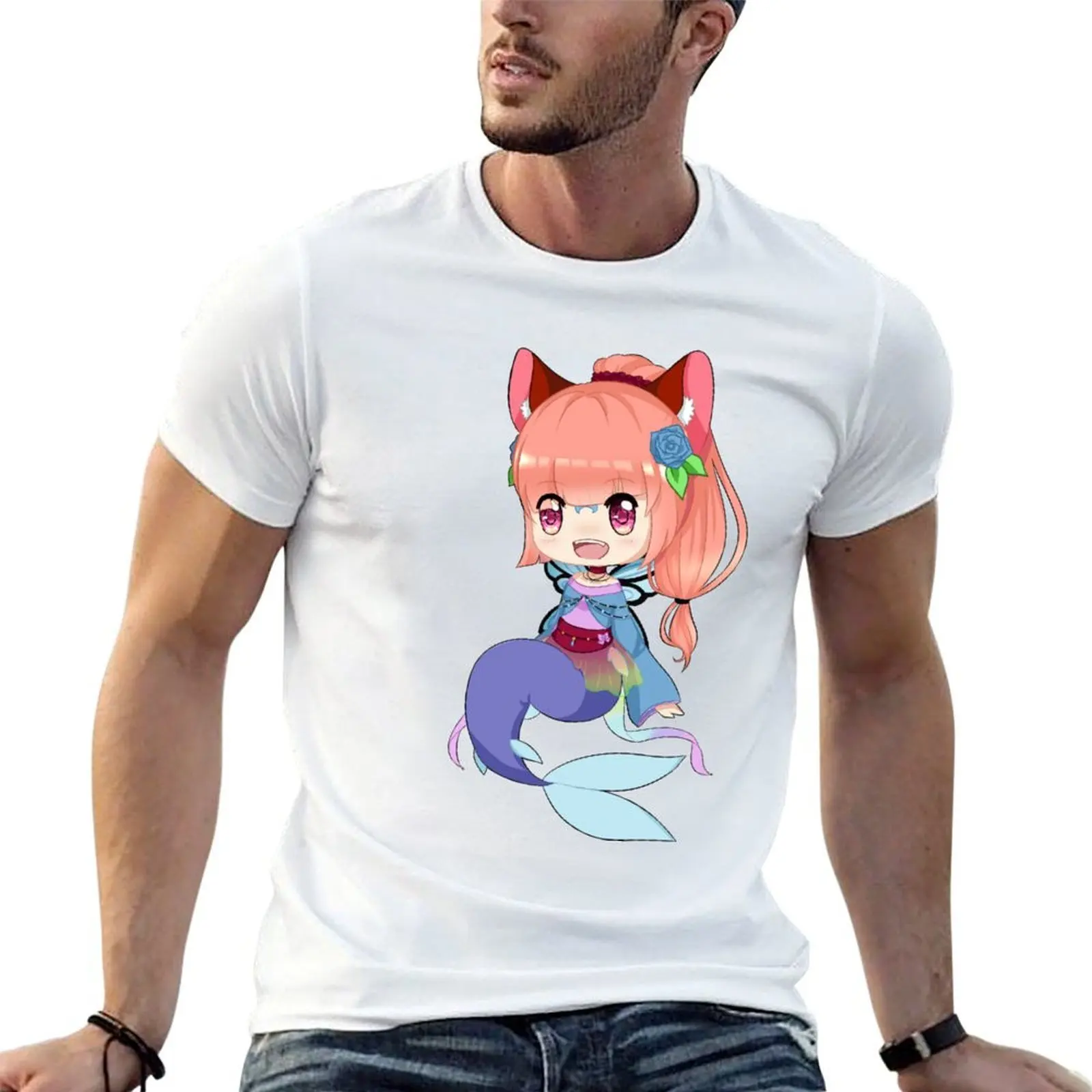 

Mermaid T-Shirt t shirt custom print funny t shirts dark humor t shirt man cotton T-shirt