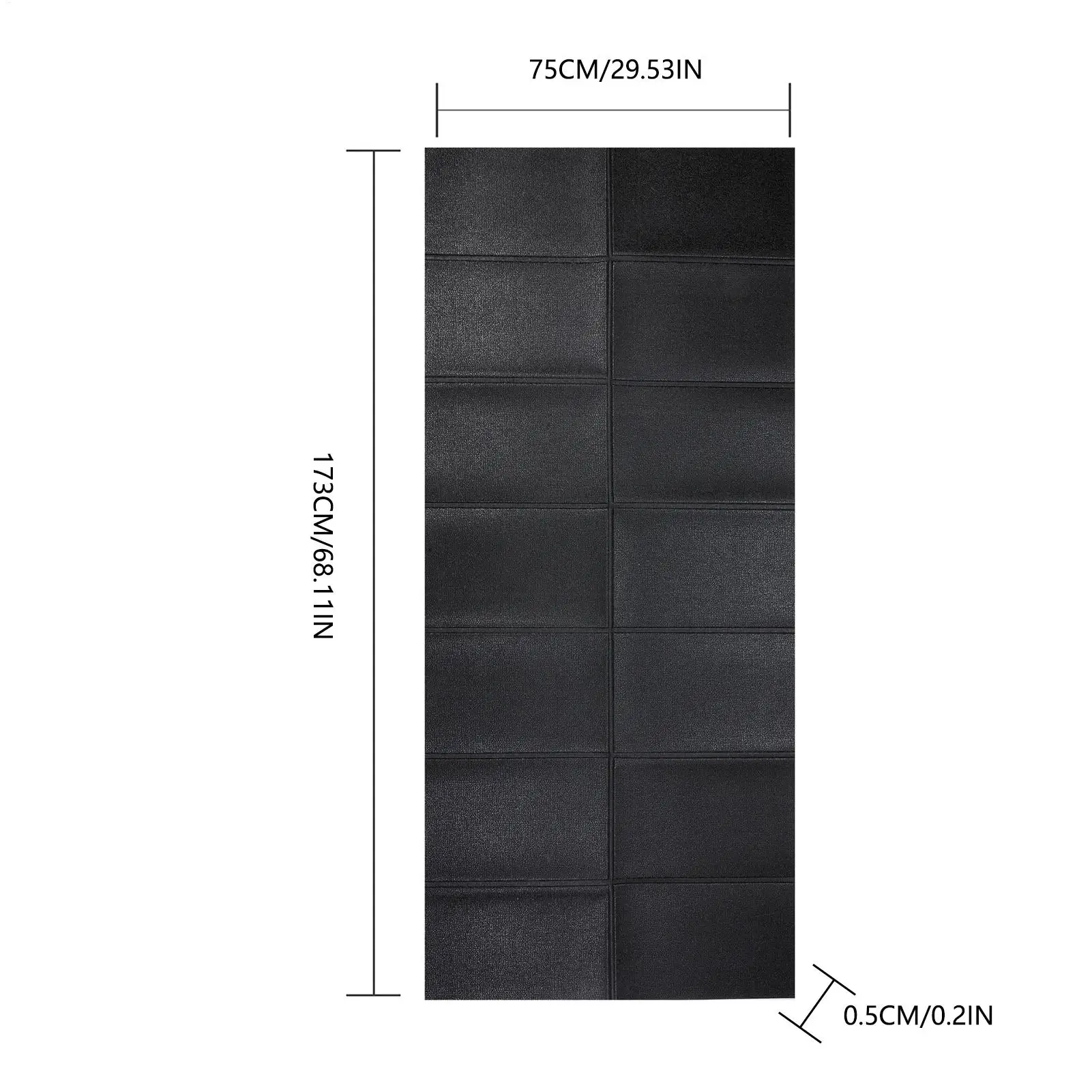 Picture 7: Treadmill Pads For Floor Non Slip Vibration Absorbing Waterproof Treadmill Floor Mat Equipment Pad For Home Gym Office Indoor