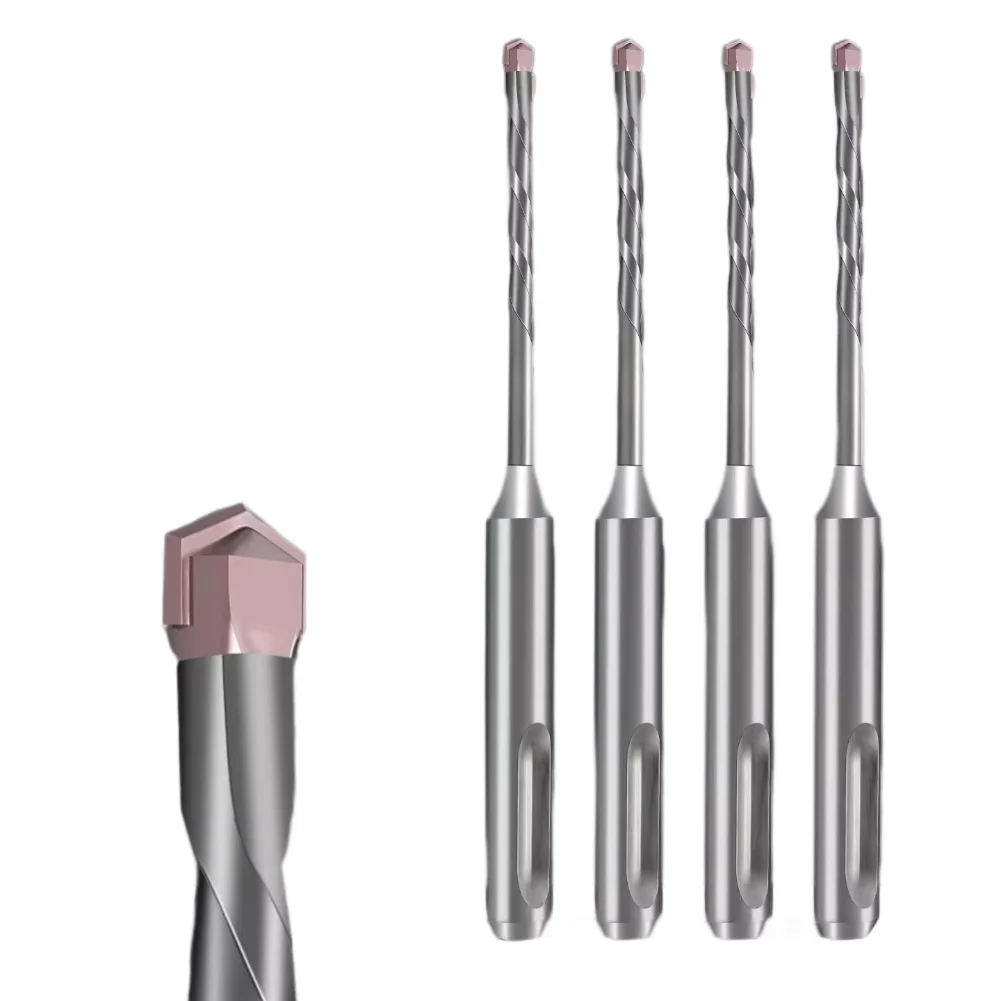 

1 шт., 4 мм, электрическая ударная дрель, U-образная спиральная канавка, сверло по бетону для сверления железобетонной кладки, мрамора, кирпича