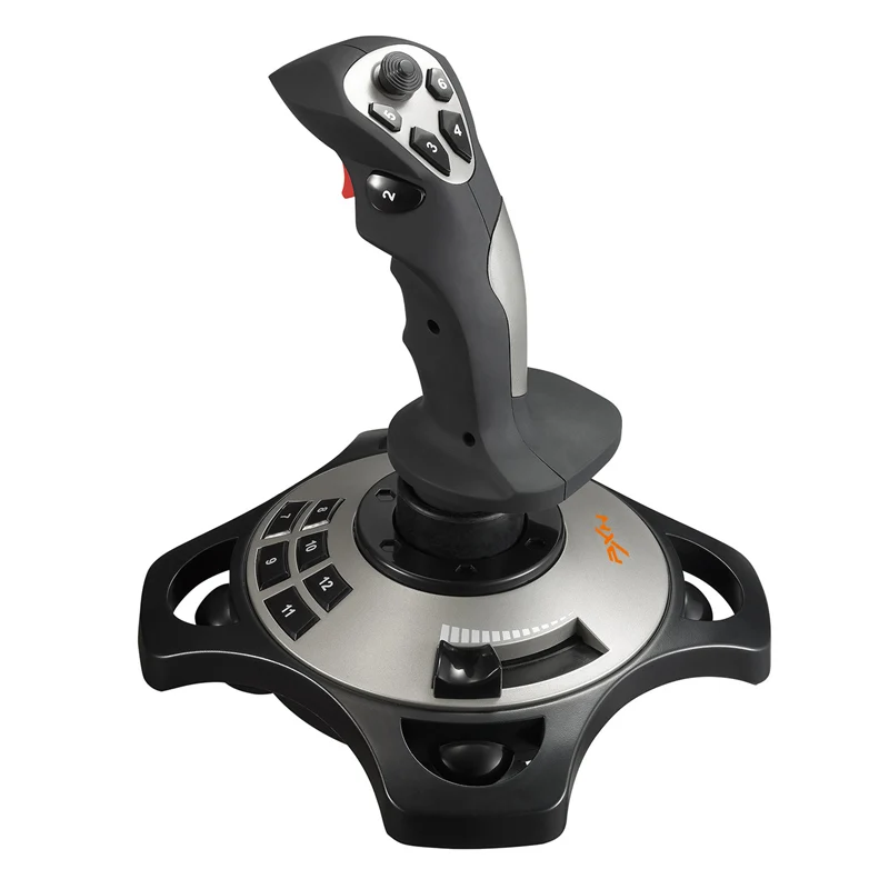 PXN-2113 Pro Joystick Flight Simulator Controlador Gamepad Pc Flight Simulator Cockpit Vara para PC/Desktop Laptop