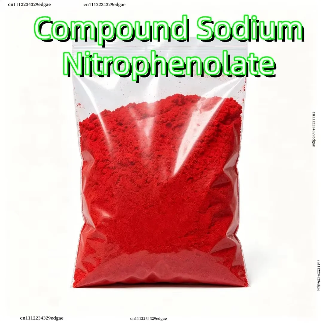 98% Sodium Nitrophenolate Foliar Fertilizer, Growth Regulator for Potted Ornamental Flowers, Promote Flowering & Strong Growth