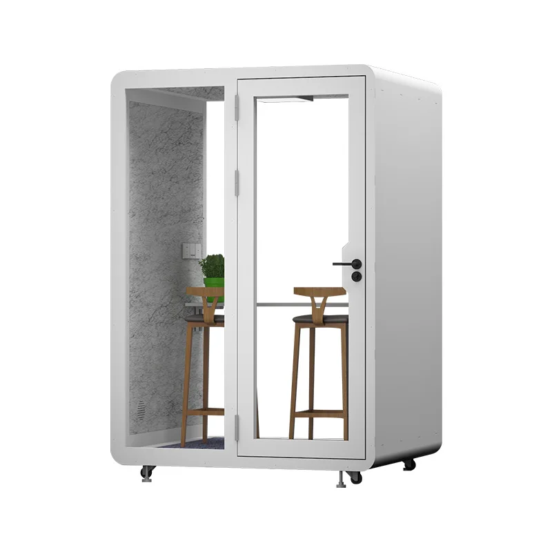 

Mobile soundproof live stream Indoor office room Double negotiation room Home learning warehouse Silent