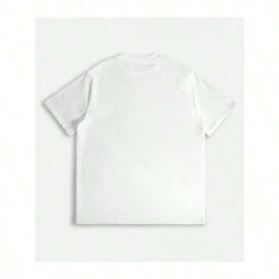 Comfortabel T-shirt met ronde hals en levendige graffitiprint, ontspannen pasvorm, korte mouwen voor warm weer, perfect voor seizoensovergang