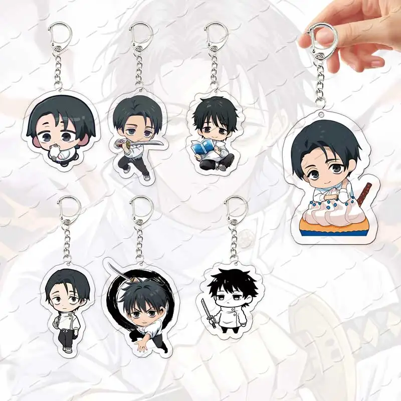Llavero de acrílico de anime Yuta Okkotsu, accesorios para bolsos, colgante de Yuta Okkotsu, cadena, regalos para fans y amigos