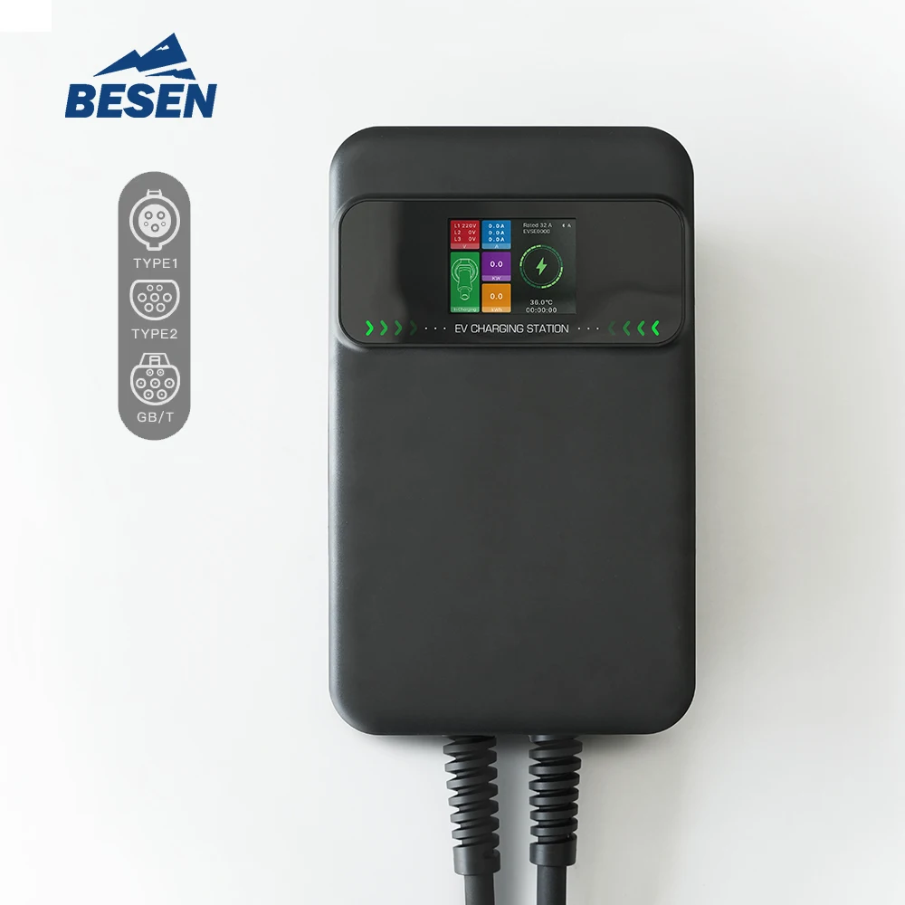 WiFi-Enabled EV Charger 22KW 32A Remote Control And Firmware Updates Via Mobile App