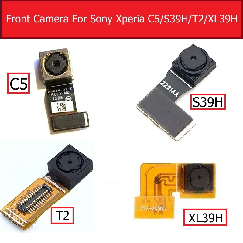 Front Camera Flex Cable For Sony Xperia C5/ C S39H/ Ultra T2 XM50H/ Z Ultra XL39H Small Facing Camera Module Replacement Parts