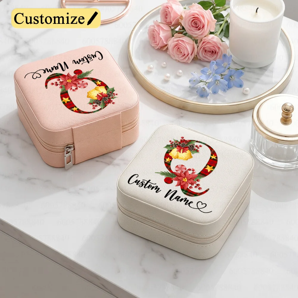 Personalized Name Christmas Jewellery Storage Box
