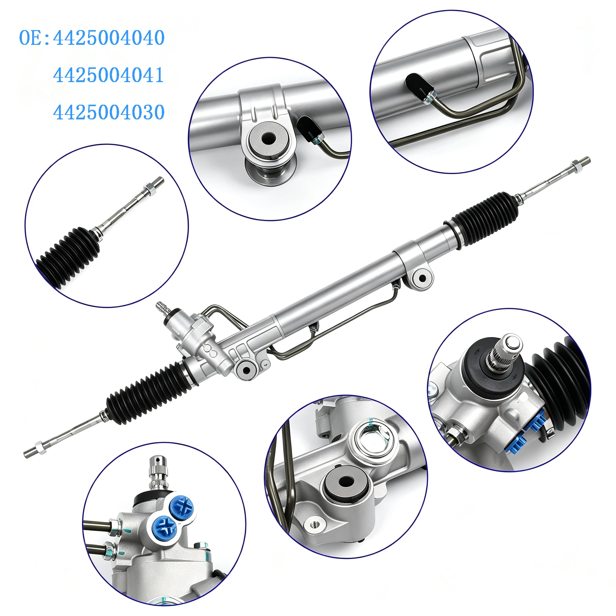 Power Steering Rack 4425004030 4425004040 4425004030 for Toyota Tacoma 2005-2019 2.7L 4.0L 2WD 4WD Hydraulic LHD Gear