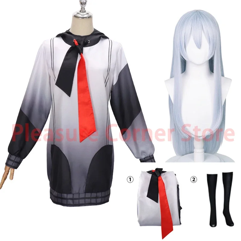 Yoisaki Kanade kostum Cosplay proyek Anime SEKAI warna-warni panggung! Yoisaki Kanade kostum wig tahan panas
