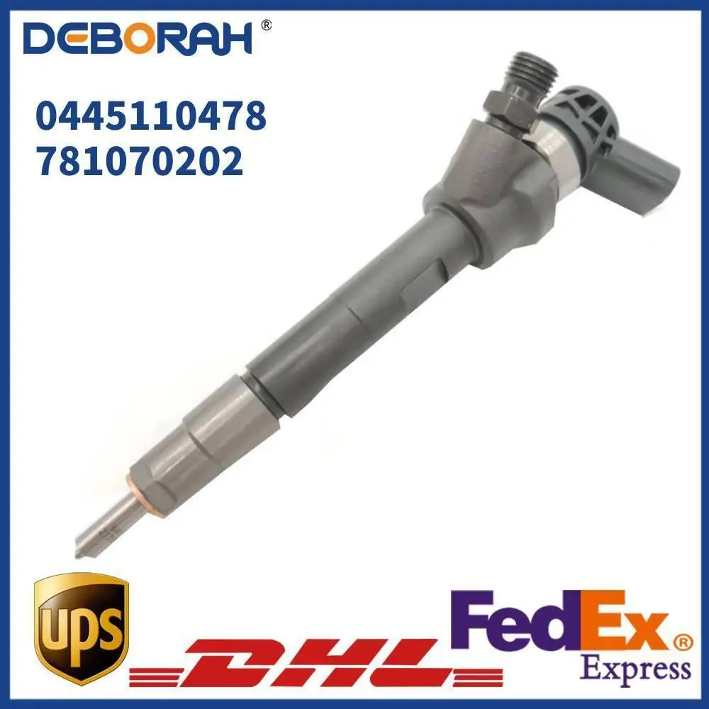 

0445110478 781070202 Common Rail Diesel Fuel Injector for Bosch cummins BMW