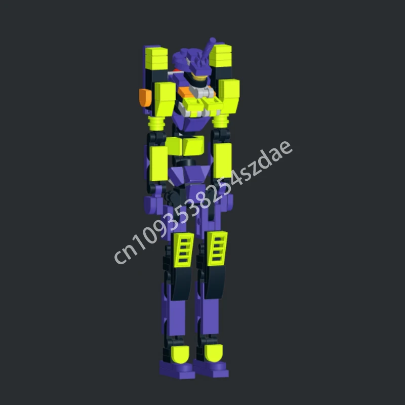 

131 шт. MOC Human Instrumentality Project 01 small ver Строительные блоки Рождественская игрушка Подарок Дети творчество Детский коллекционер