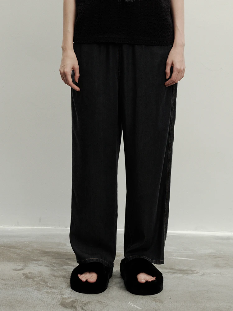 

Джинсы Bla f Made из денима, свободного кроя, повседневные, с застежкой-молнией, с завышенной талией, женские летние джинсы, модные