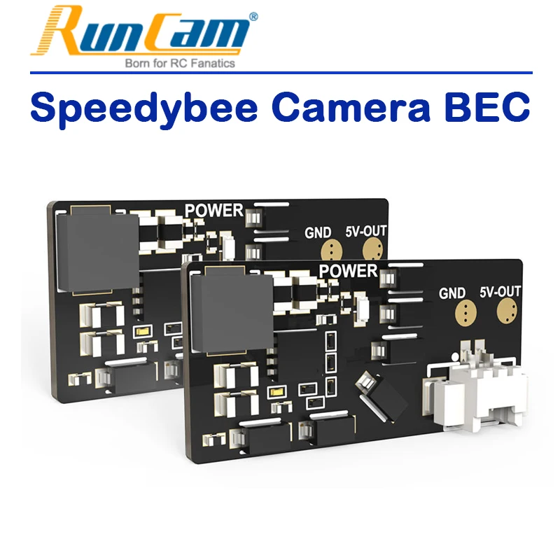 Speedybee Cámara BEC Balance Power Plug Gopro 6/ 7/ 8/ 9/ 10 BEC 3-6s (2 juegos)