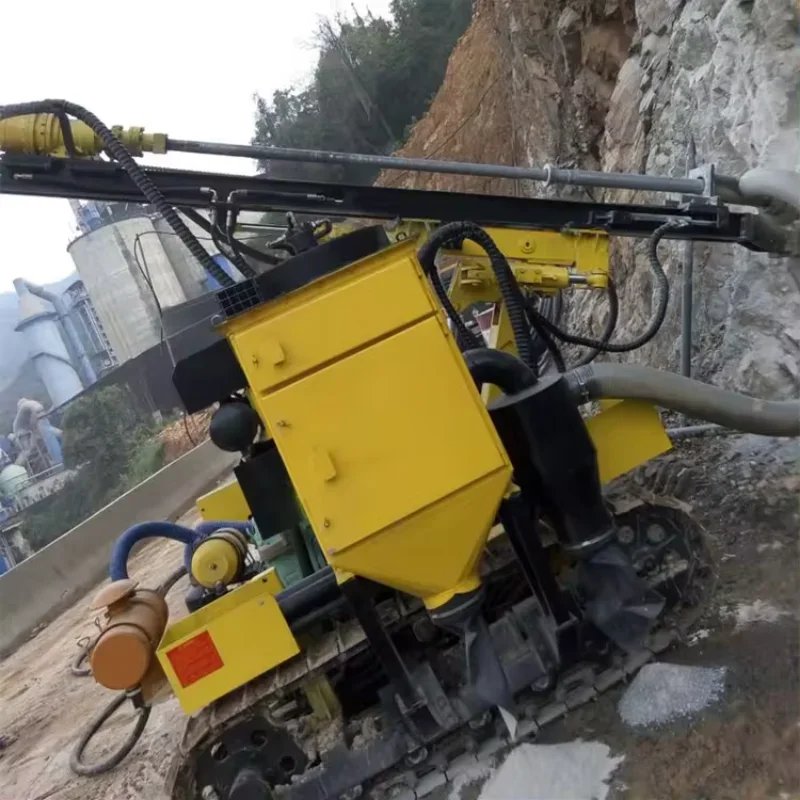 High Performance DTH Drill Rig Machine Construction Down-the-hole Drilling Rig Percussion Water Well Drilling Rig Machine Price