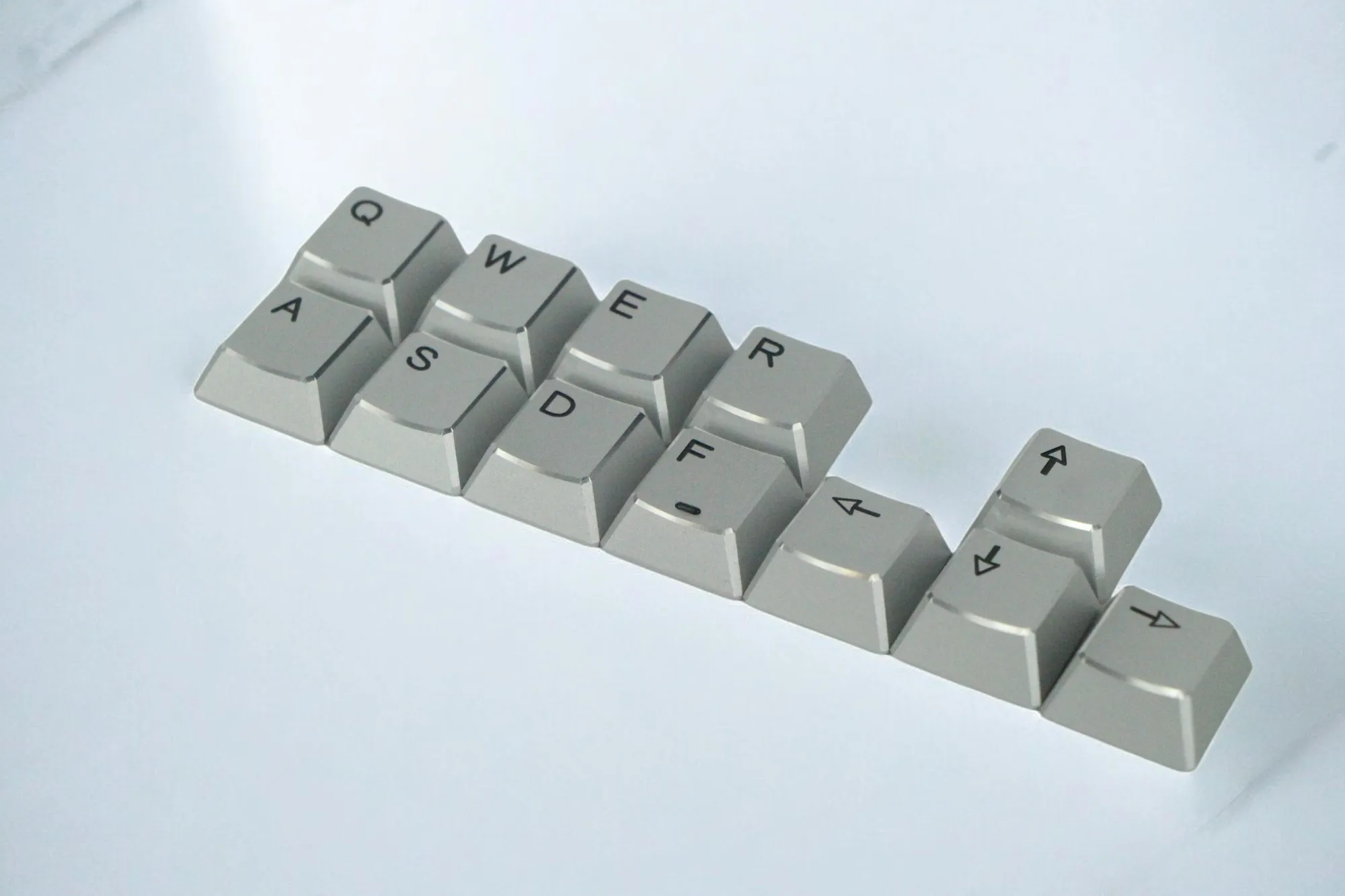 Hi U M Metal Keycaps Aluminum Cherry Profile 4/8/12pcs