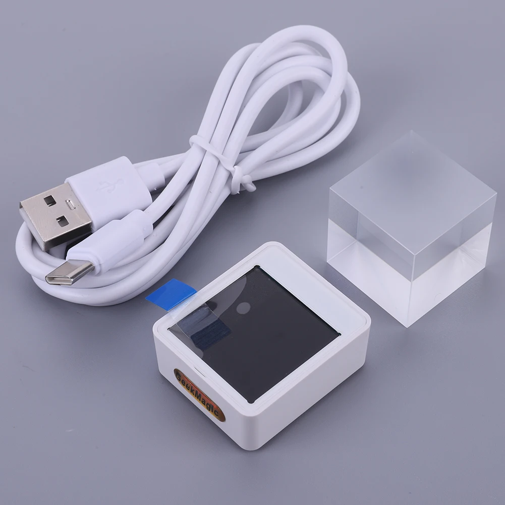 Smart Weather Station Digital Clock New Trend Mini Transparent WiFi Weather Clock Creative Gift Desktop Display Decoration