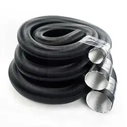 300 Cm Standkachel Duct Ducting Pijp Slang Zwart Voor Webasto Eberspacher Heater Auto Camper M7K1