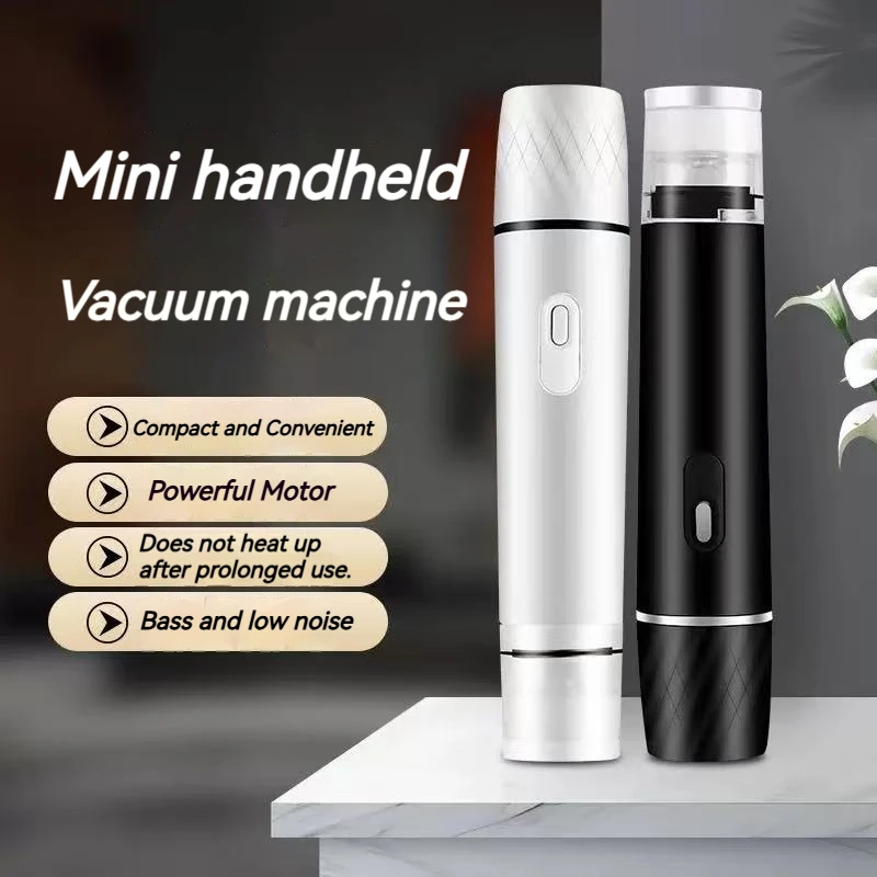 Handheld Mini Vacuum Machine Rechargeable Vacuum Food Preservation Machine Portable Electric Vacuum Pump