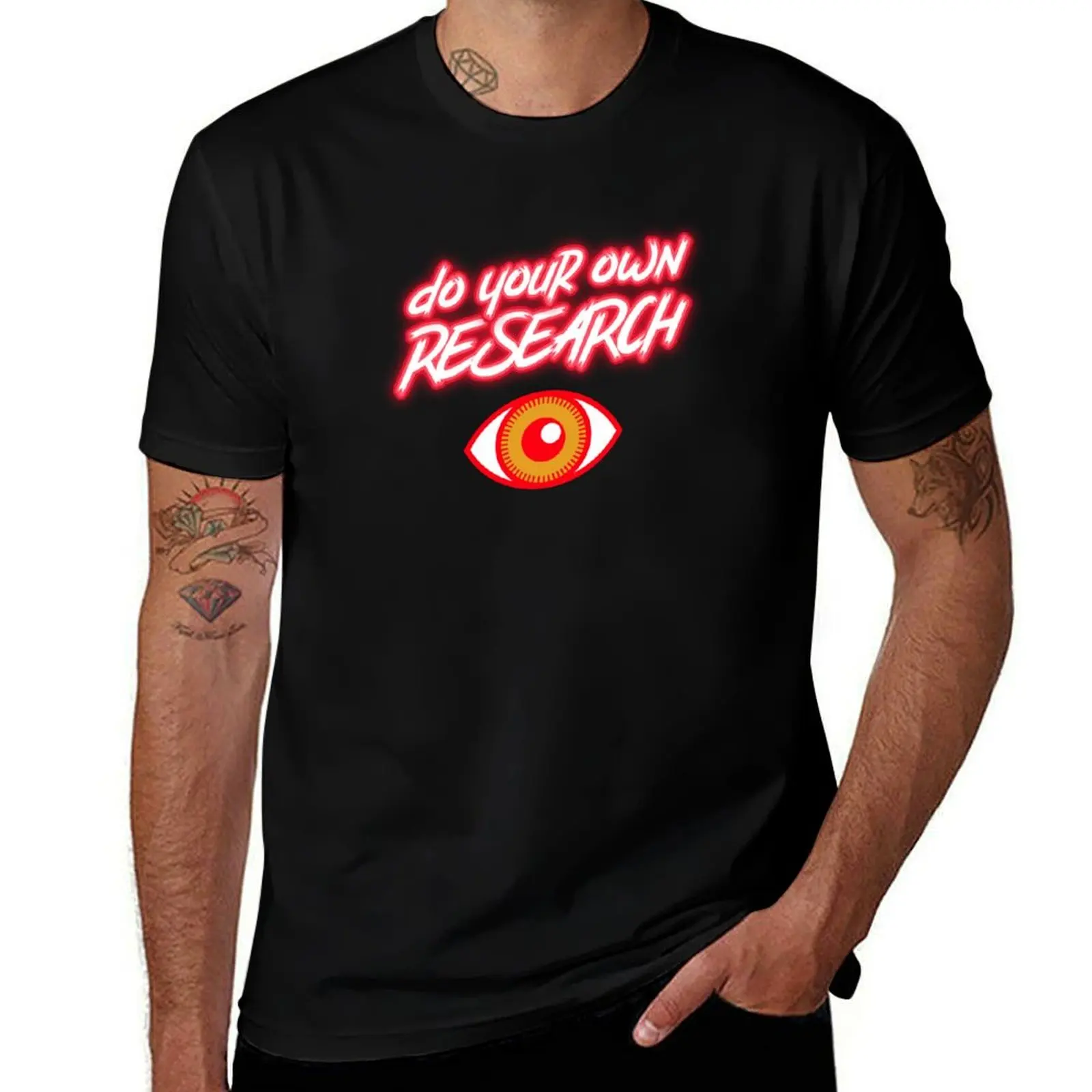 

Do Your Own Research T-Shirt Short sleeve tee summer tops shirts graphic blacks shirts men