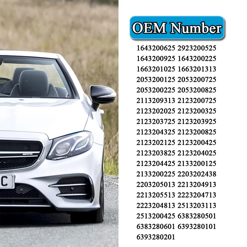 Air Suspension Springs For W220 ML500 GL450 W166 W205 W211 W212 W218 W213 W257 W222 W251 W638 W639 Shock Absorber Accessories