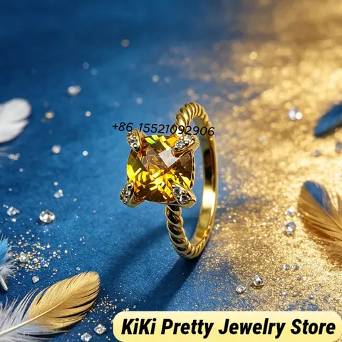 2026 New Fashion High Quality DAV Ring,Multi-Layer Wrap Band with Sparkling Cubic Zirconia,Pretty Jewelry for Daily Wear