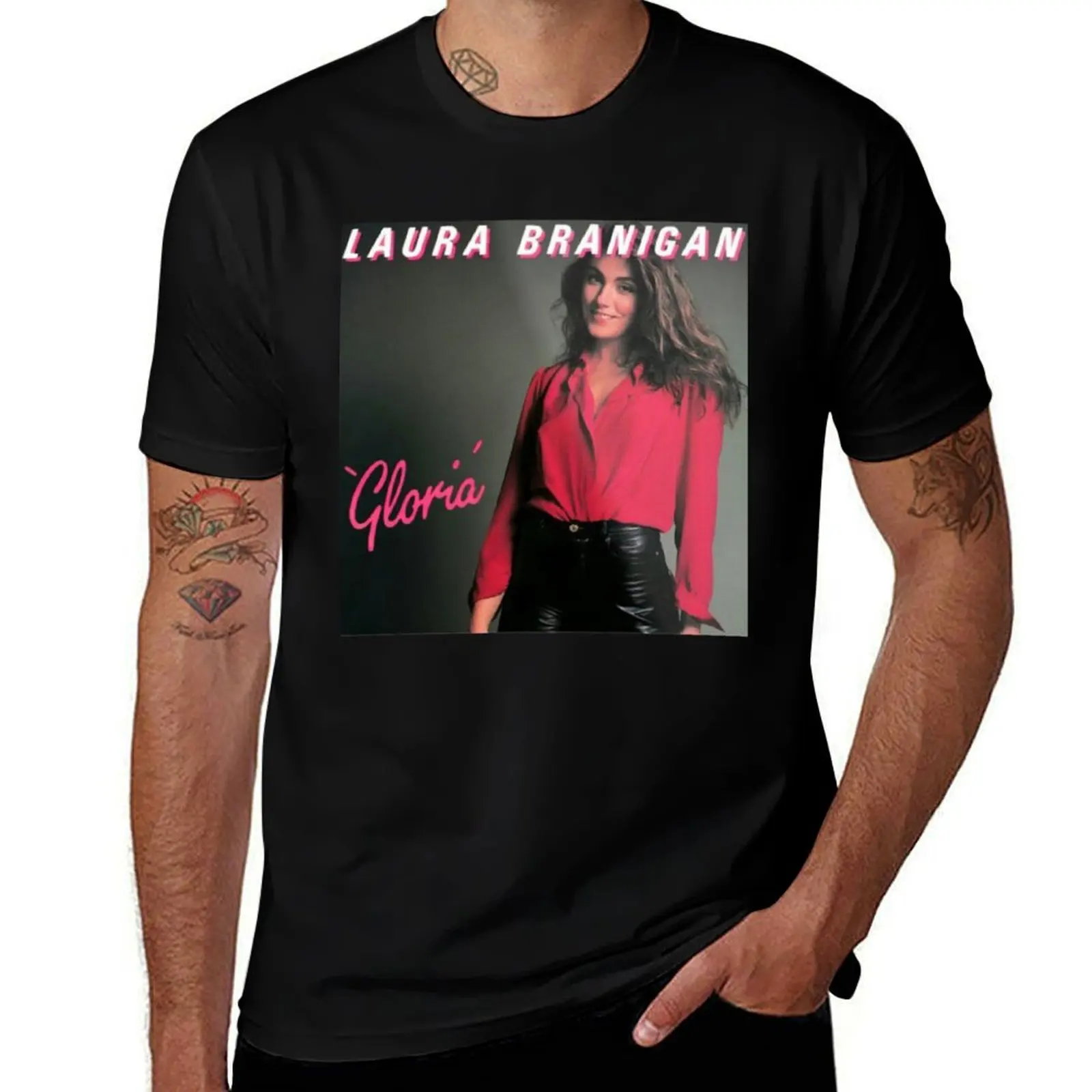 

Laura Branigan gloria T-Shirt T-shirts oversize oversized graphic tee graphics t shirt for men